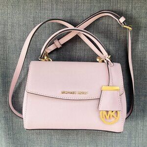 EUC Michael Kors Ava XS Saffiano Leather Crossbody